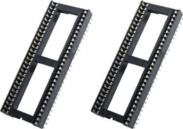 40 PIN IC BASE (2 PCS)